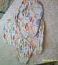 Burp Cloth, Bib and Dribble Bib Set with Safari Animals
