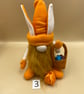 Gnome for the Summer. Sitting Gnome for Display. Unusual Colours. Home Decor. - Image 8