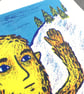 Yeti, 4-colour screen print - Image 3