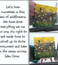 Original Scottish landscape painting - Airlie Monument - wildflowers - easel - Image 2