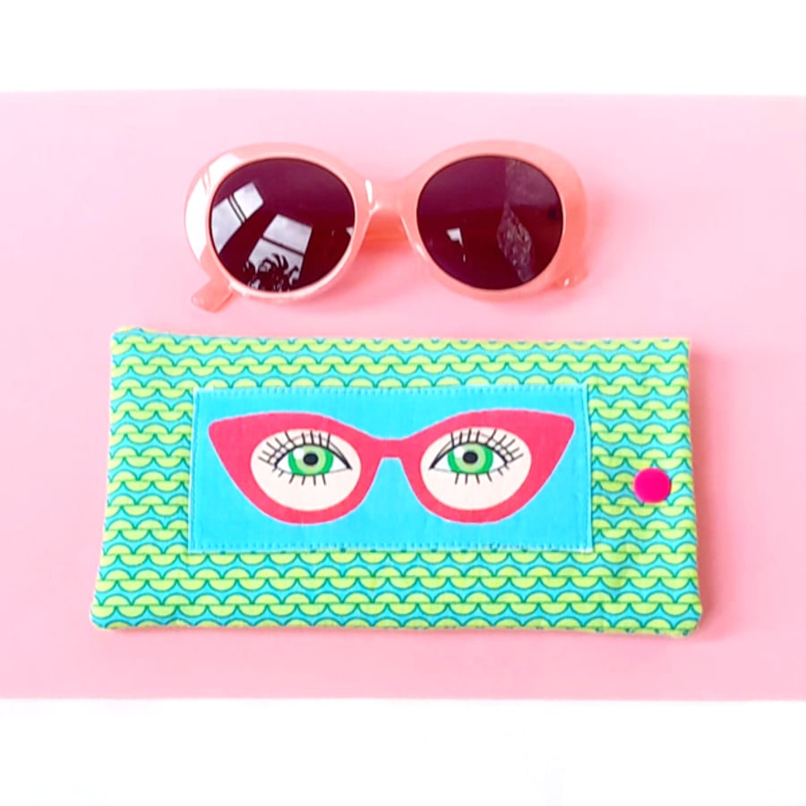 Fun Sunglasses or Spectacles Case - Folksy