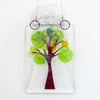 Seconds Sale - Fused Glass Tree Suncatcher