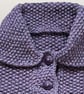 Hand Knitted Matching Set Of Vintage Style Jacket and Beret - Fits Age 3-4 years - Image 5