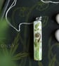 Flower Necklace Green Flowers Bar - Image 3