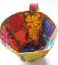 Teacup and Saucer Textile Art Free Machine Embroidery  - Image 8