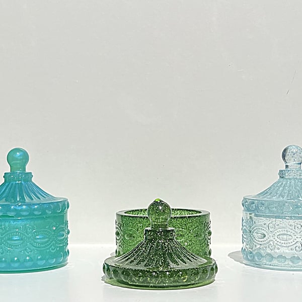 Small Trinket Pot. Various Colours In "Choose Option"