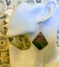 Geometric wood earrings - Image 2