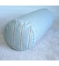 Bolster Cushion Cover 16" x 6" Round Cylinder Neck Roll Stripes Duck Egg Beige
