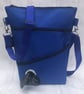 Dog walking bags , waterproof, bright blue - Image 3