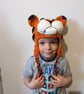 Crochet tiger hat, winter novelty hat, newborn, child, toddler, adult sizes - Image 6