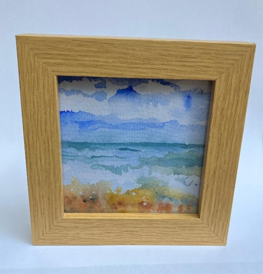 Southwold Watercolour Miniature Original