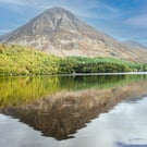Lake District Greeting Card - Birthday Card - Crummock Water Reflections