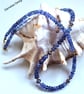 Designer AAA Genuine Tanzanite Gold Vermeil Necklace  - Image 2