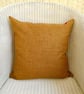 Scatter Cushion with Pad: Tapestry Waves design Gold reverse 17 (43cm) - Image 4