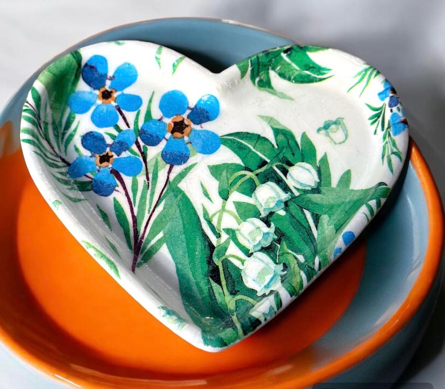 Lily of the Valley Trinket Dish