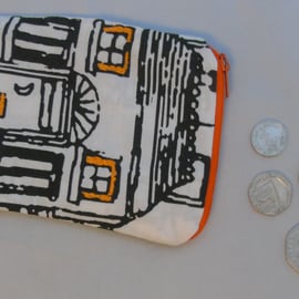 Clearance - Small (but perfectly formed!) Zippered Pouch - Hand Embellished