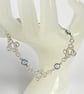 Crystal Sterling Silver Chainmaille Bracelet  - Image 8