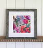 'Exotic' Framed Print 12" x 12"