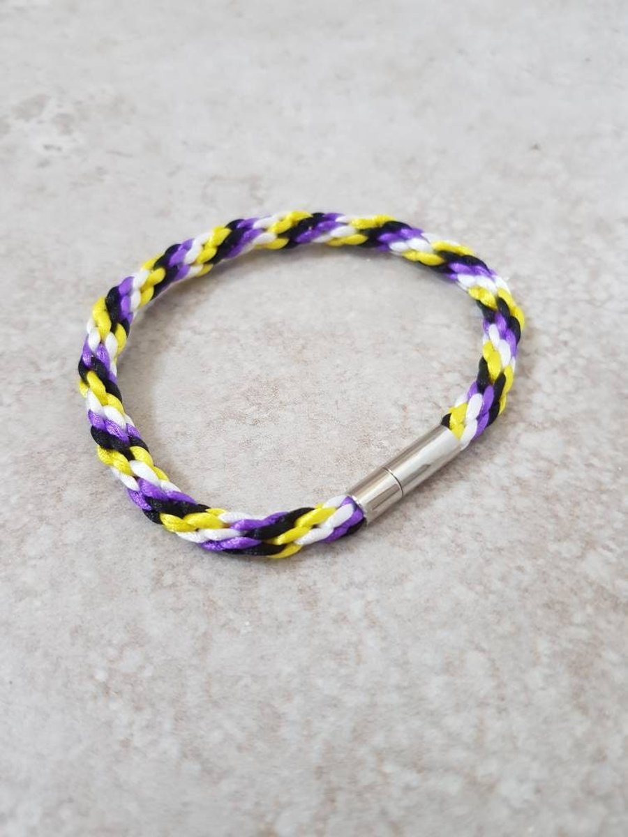 Non binary Bracelet, LGBTQIA, Nonbinary Anklet