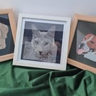 Custom made pet portraits