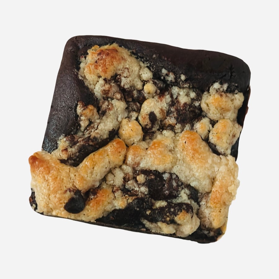 Tahini Dark Chocolate Brownie - Handmade in London