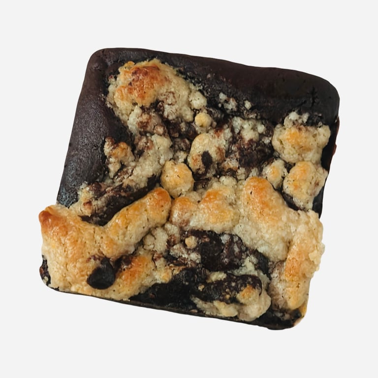 Tahini Dark Chocolate Brownie - Handmade in London