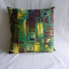 1960s vintage fabric cushion cover