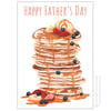 Father's Day Pancake Tower Card