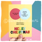 White Christmas Venn Diagram Christmas Card