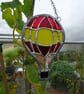 Stained Glass Suncatcher. Hot Air Balloon. Copper Foil Technique - Image 3