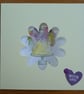Flower Aperture Card - Yellow - With Love - Image 9
