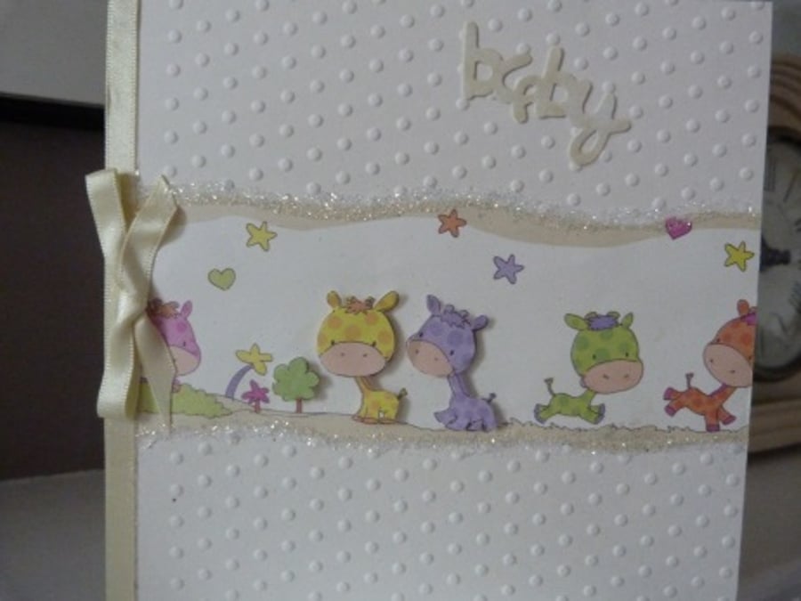 Cute Lemon New Baby Card