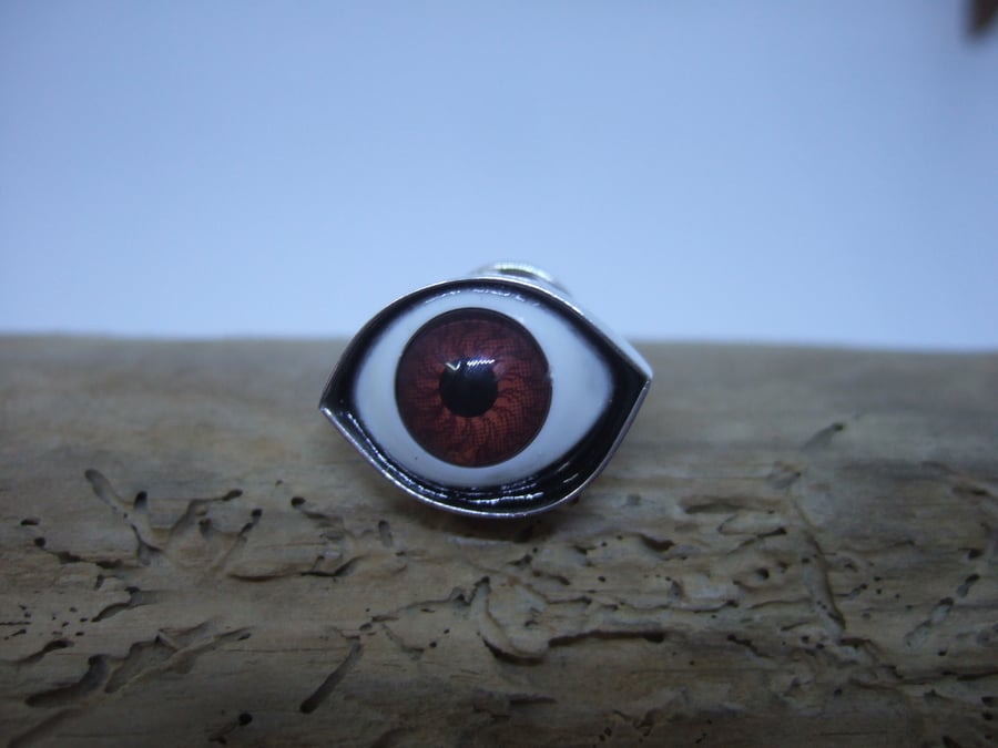 Large Eye Lapel Pin No. 5