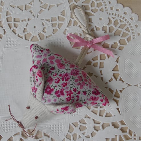 Liberty Mouse Hanging Lavender Bag