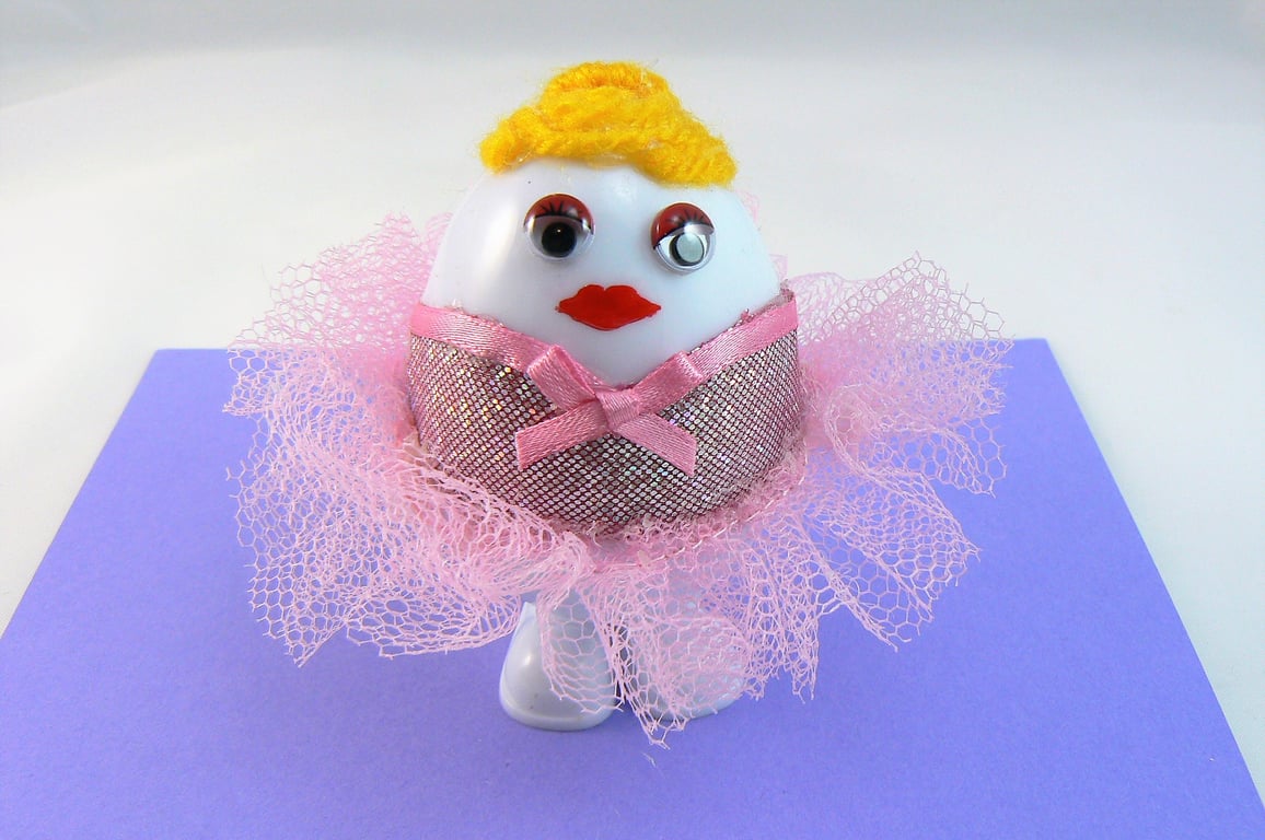 Ballerina egg decoration