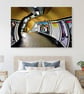 Empty London Underground Station England Photograph Print - Image 5