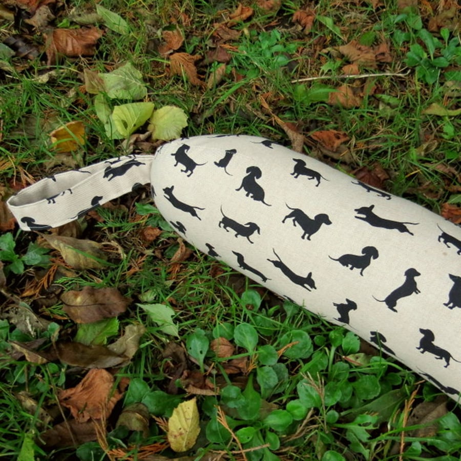 Draught Excluder. Sale!   Dogs design.  98cm in length. 