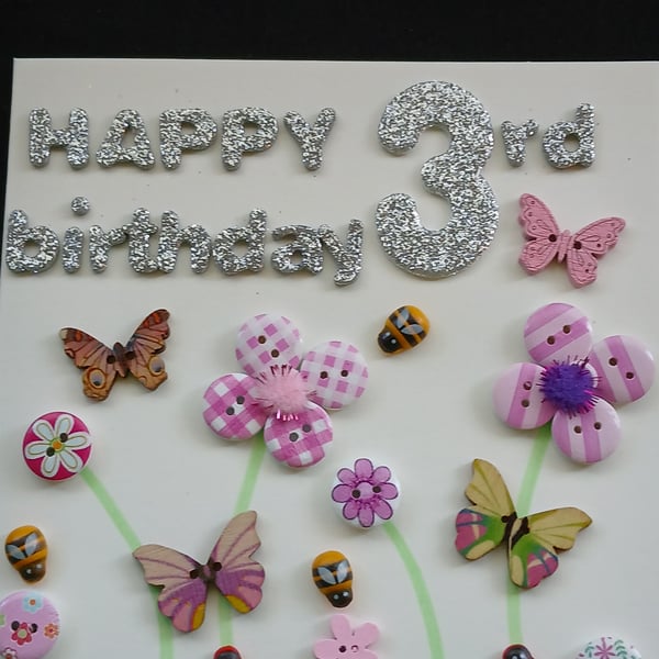 3rd birthday card 