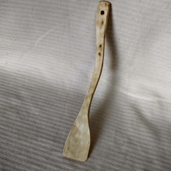 Spatula hand carved Willow - the chef's friend 