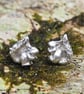 Red Squirrel ear studs