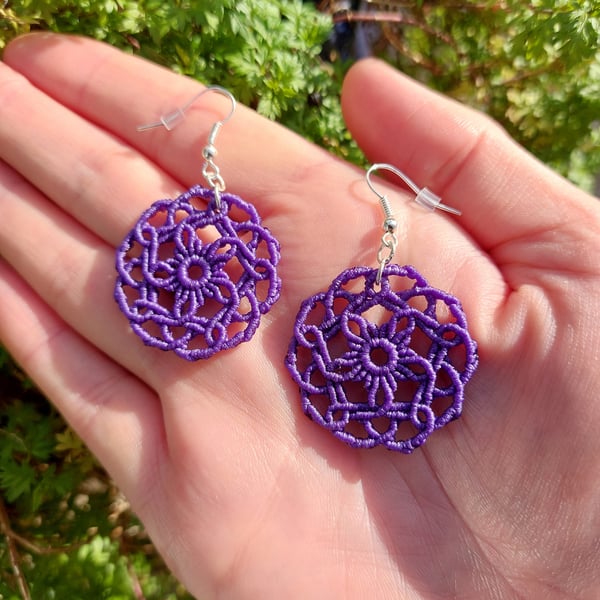 Mandala Earrings 