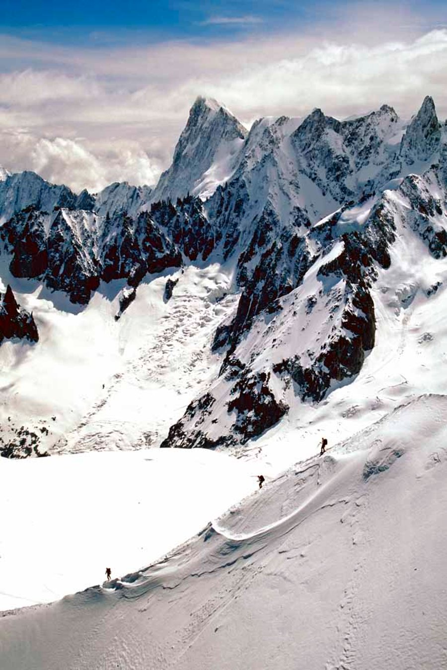 Chamonix Aiguille du Midi Mont Blanc Massif French Alps France