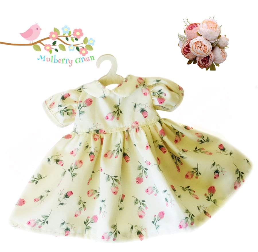 Reserved for Julie - Pretty Pink Rosebud Dress