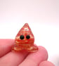 small red wispy glass wisp figure - Image 4
