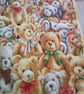 Colourful Teddies Baby Apron - Image 4