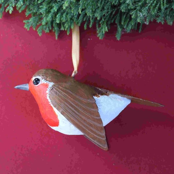Robin tree ornament