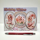 Elvish Fairy Whimsical Children's Birthday Card