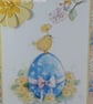 Handmade Easter card - chick and egg - Image 2