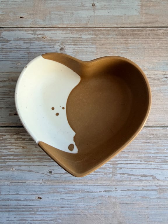 Small Heart Shaped Trinket Dish