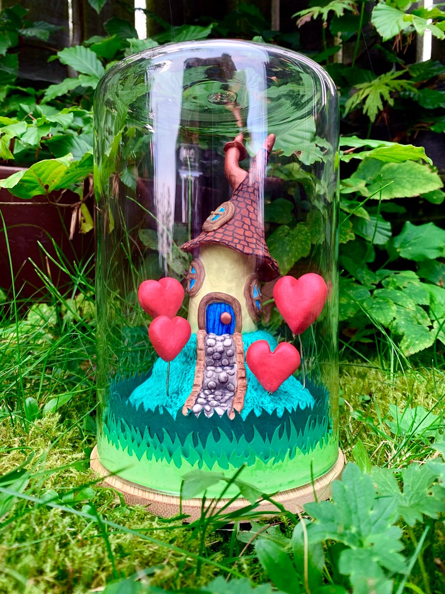 Love Heart Fairy House